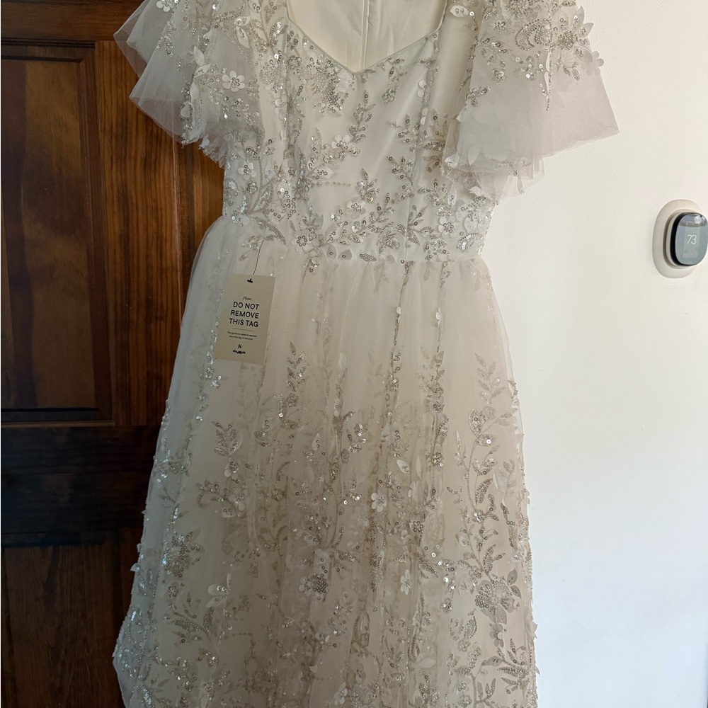 JessaKae White Misty Dress Small